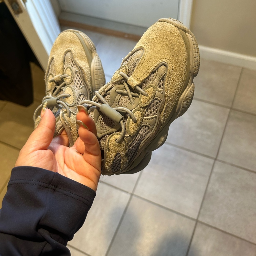 Kids Gray Sneakers
